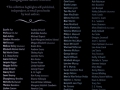 Bookmark with all of the Authors' names